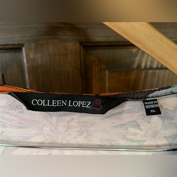 Colleen Lopez Warm Floral Ruched Dress - Picture 3 of 4